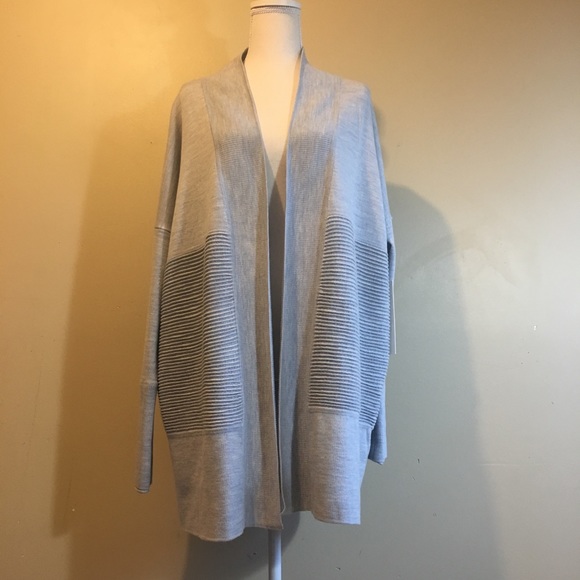 lululemon athletica Sweaters - NWT Lululemon Sit in Lotus Wrap 10 light blue/gray